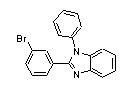 Structure of 2-(3-Bromophenyl)-1-phenyl-1H-benzoimidazole CAS 760212-40-6