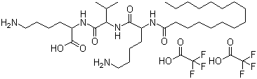 Structure of Palmitoyl Tripeptide-5 CAS 623172-56-5