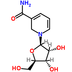 Srtucture of Nicotinamide ribose CAS 1341-23-7