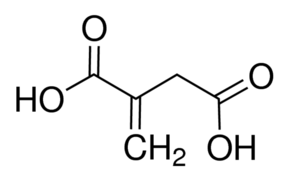 Structure of Itaconic acid CAS 97-65-4
