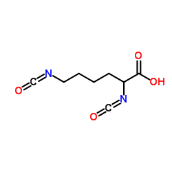 Structure of Methyl Ester L-Lysine Diisocyanate CAS 34050-00-5