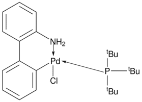 Structure of P(t-Bu)3 Pd G2 CAS 1375325-71-5