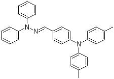 Structure of 4-Bis(4-methylphenyl)aminobenzaldehyde-1,1-diphenyl-hydrazone CAS 83992-95-4