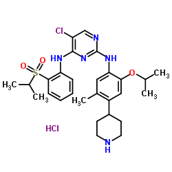 Structure of Ceritinib dihydrochloride CAS 1380575-43-8