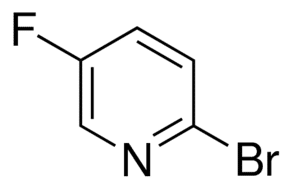 Structure of 2-Bromo-5-fluoropyridine CAS 41404-58-4