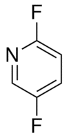 Structure of 2,5-Difluoropyridine CAS 84476-99-3