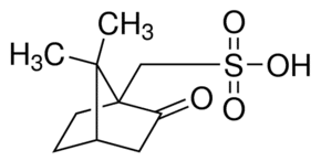 Structure of DL-Camphor suIfonic acid CAS 5872-08-2