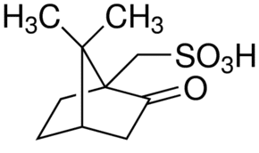 Structure of L(-)-Camphorsulfonic acid CAS 35963-20-3