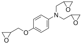 Structure of N,N-Diglycidyl-4-glycidyloxyaniline CAS 5026-74-4