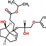 Structure of (+)-Cloprostenol isopropyl ester CAS 157283-66-4