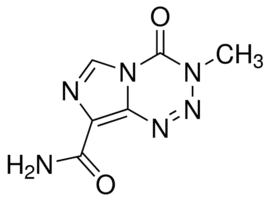 Structure of Temozolomide CAS 85622-9