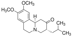 Structure of Tetrabenazine CAS 58-46-8