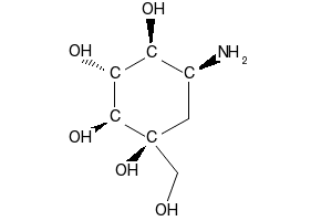 Structure of Valiolamine CAS 83465-22-9