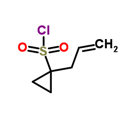 Structure of 1-Allylcyclopropane-1-sulfonylChloride CAS 923032-59-1