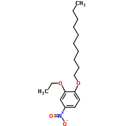 Structure of 3-Aethoxy-4-n-decyloxy-nitrobenzol CAS 24020-08-4