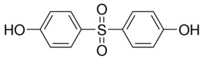Structure of Bisphenol-s (4,4'-Sulfonyldiphenol) CAS 80-09-1