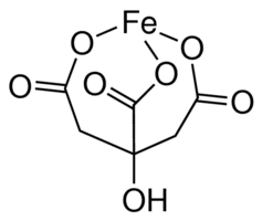 Structure of Ferric citrate CAS 2338-05-8
