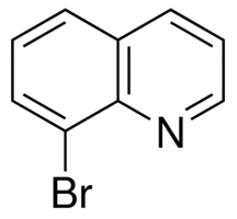 Structure of 8-BROMOQUINOLINE CAS 16567-18-3