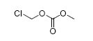 Structure of Chloromethyl Methyl Carbonate CAS 40510-81-4