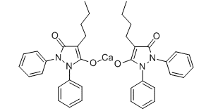 Structure of Phenylbutazone calcium CAS 70145-60-7