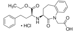 Structure of Benazepril hydrochloride CAS 86541-74-4