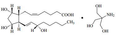 Structure of Dinoprost Tromethamine CAS 38562-01-5