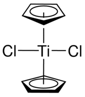 Structure of Titanocene Dichloride CAS 1271-19-8