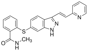 Structure of Axitinib CAS 319460-85-0