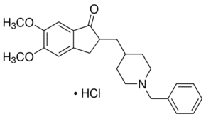 Structure of Donepezil HCL CAS 120011-70-3