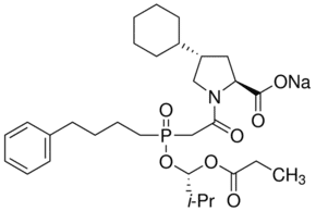 Structure of Fosinoprilsodium CAS 88889-14-9