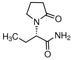 Structure of Levetiracetam CAS 102767-28-2