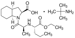 Structure of Perindopril erbumine CAS 107133-36-8