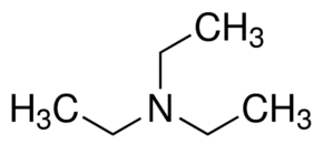 Structure of Triethylamine CAS 121-44-8
