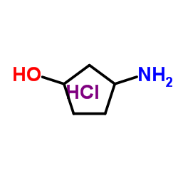 Structure of (1R,3S)-3-AMinocyclopentanol hydrochloride CAS 1279032-31-3