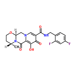 Structure of Dolutegravir CAS 1051375-16-6