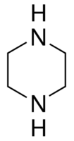 Structure of Piperazine CAS 110-85-0