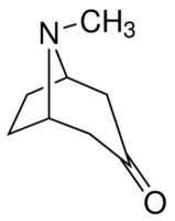 Structure of Tropinone CAS 532-24-1