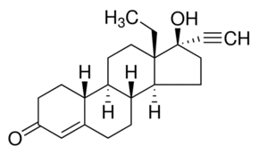 Structure of Levonorgestrel CAS 797-63-7