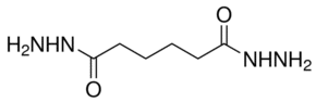 Structure of Adipic dihydrazide CAS 1071-93-8