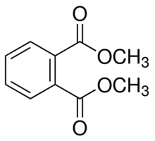 Structure of DMP Dimethyl phthalate CAS 131-11-3
