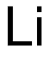 Structure of LITHIUM (Li) CAS 7439-93-2