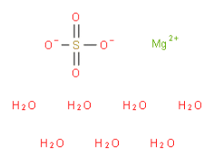 Structure of Magnesium Sulphate Heptahydrate CAS 10034-99-8