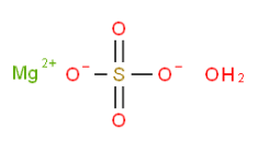 Structure of Magnesium Sulphate Monohydrate Powder CAS 14168-73-1