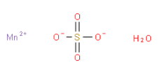 Structure of Manganese Sulphate Monohydrate Powder CAS 10034-96-5