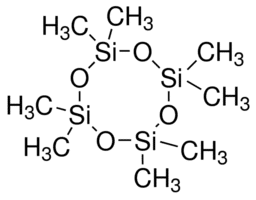 Structure of Octamethylcyclotetrasiloxane(D4) CAS 556-67-2