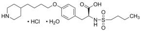 Structure of Tirofiban hydrochloride monohydrate CAS 150915-40-5