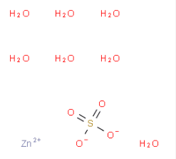 Structure of Zinc Sulphate Heptahydrate CAS 7446-20-0
