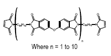 Structure of Amines, C36-alkylenedi-, polymers with 5,5'-oxybis(1,3-isobenzofurandione), reaction products with maleic anhydride CAS 1290041-56-3