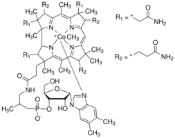 Structure of Mecobalamin CAS 13422-55-4
