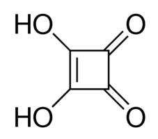 Structure of 3,4-Dihydroxy-3-cyclobutene-1,2-dione CAS 2892-51-5 Structure of 3,4-Dihydroxy-3-cyclobutene-1,2-dione CAS 2892-51-5